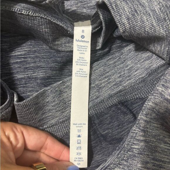 Lululemon Balance & Resist Onesie in Midnight Navy / White / Psychic - Picture 9 of 9